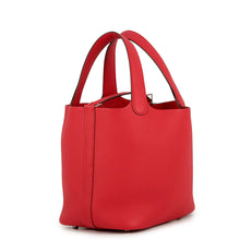 Load image into Gallery viewer, HERMES Picotin Lock Rouge Ladue Taurillon Clemence Size PM
