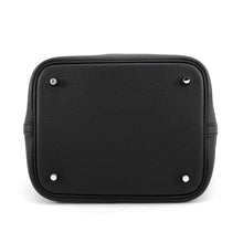 将图像加载到图库查看器中，HERMES Picotin Lock Black Taurillon Clemence Size MM
