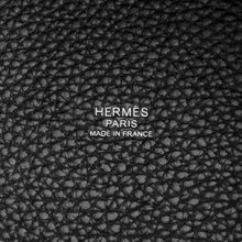 将图像加载到图库查看器中，HERMES Picotin Lock Black Taurillon Clemence Size MM
