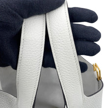 Load image into Gallery viewer, HERMES Picotin Lock Eclat New White/Sesame Taurillon Clemence Swift Leather Size PM
