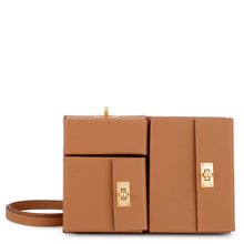 Load image into Gallery viewer, HERMES Kelly Multi-Pocket To-Go Pouch Gold Epsom
