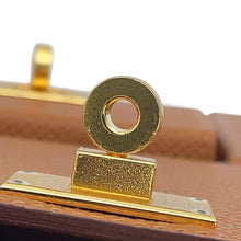 Load image into Gallery viewer, HERMES Kelly Multi-Pocket To-Go Pouch Gold Epsom
