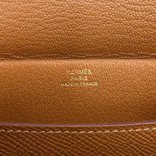 Load image into Gallery viewer, HERMES Kelly Multi-Pocket To-Go Pouch Gold Epsom
