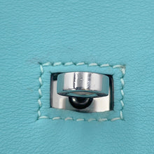 Load image into Gallery viewer, HERMES Jypsiere Blue Atoll Taurillon Clemence Swift Leather Size 28
