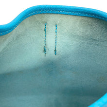 Load image into Gallery viewer, HERMES Trim Turquoise Chevre Leather Size 24
