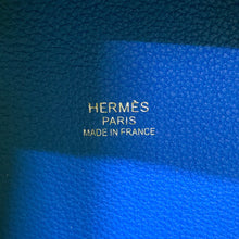 Load image into Gallery viewer, HERMES Pur Sangle Lime/Vert Absinthe/Blue Hydra/Blue Indigo/Blue Zanzibar Toile Military Taurillon Clemence

