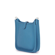 Load image into Gallery viewer, HERMES Evelyne Long Amazon Cobalt Taurillon Clemence Size TPM
