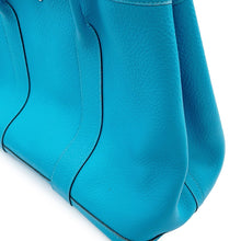 Load image into Gallery viewer, HERMES Garden Party Turquoise Negonda Leather Size PM
