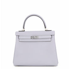 Load image into Gallery viewer, HERMES Kelly Retourne Green Pantan Togo Leather Size 25
