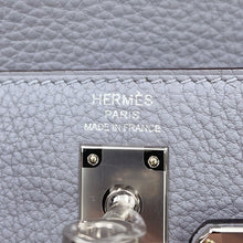 Load image into Gallery viewer, HERMES Kelly Retourne Green Pantan Togo Leather Size 25
