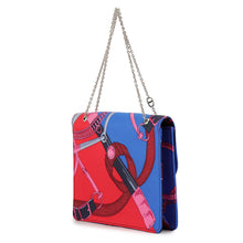 Load image into Gallery viewer, HERMES Catenina Blue/Multicolor Silk
