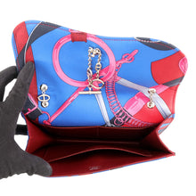 Load image into Gallery viewer, HERMES Catenina Blue/Multicolor Silk
