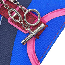 Load image into Gallery viewer, HERMES Catenina Blue/Multicolor Silk
