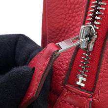 Load image into Gallery viewer, HERMES omnibus Vermillon Taurillon Clemence Size PM
