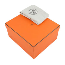 Load image into Gallery viewer, HERMES Neo Garden Blue Tempete Toile Officier Negonda Leather Size 23
