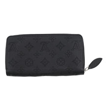 将图像加载到图库查看器中，LOUIS VUITTON Zippy Wallet NoirM61867 Monogram Mahina
