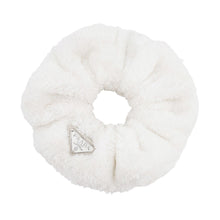 Load image into Gallery viewer, PRADA Terry Scrunchie White1IF015_2DXO_F0009 Cotton
