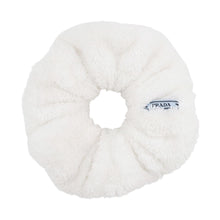 Load image into Gallery viewer, PRADA Terry Scrunchie White1IF015_2DXO_F0009 Cotton
