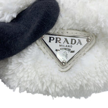 Load image into Gallery viewer, PRADA Terry Scrunchie White1IF015_2DXO_F0009 Cotton
