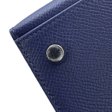 Load image into Gallery viewer, HERMES Kelly Sellier tricolor Blue Saphir/Blue France/Black Epsom Size 25
