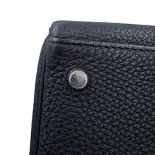 Load image into Gallery viewer, HERMES Kelly Retourne Black Togo Leather Size 28
