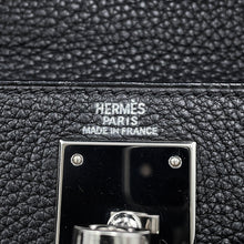 Load image into Gallery viewer, HERMES Kelly Retourne Black Togo Leather Size 28
