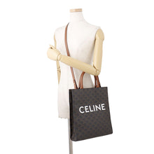 Load image into Gallery viewer, CELINE Vertical hippopotamus Brown191542BZK PVC Leather Size Small
