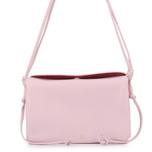 将图像加载到图库查看器中，CELINE Trio Flap Shoulder Bag Dirty Pink10P862O86.24DP Lambskin
