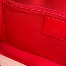 Load image into Gallery viewer, Christian Louboutin Nastrolbi Tote E/W Natural32352335504 Canvas Leather Size Small
