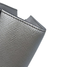 将图像加载到图库查看器中，PRADA 2WAYHandbag Silver1BA155 Leather
