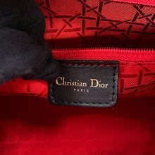 Load image into Gallery viewer, Dior Cannage Lady Dior Black Lambskin Size Large
