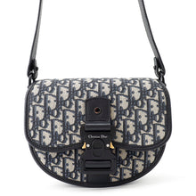 Load image into Gallery viewer, Dior Gallop Oblique Shoulder Bag Beige/Black1ADPO033YKY_H27E Leather Canvas Size Mini
