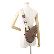 Load image into Gallery viewer, Dior Saddle bag Brown Leather
