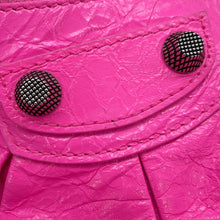 将图像加载到图库查看器中，BALENCIAGA Le Cagoule Shoulder Bag Pink671309 Leather Size XS

