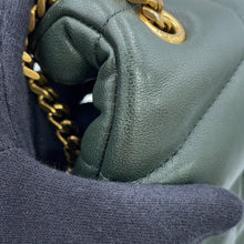 Load image into Gallery viewer, SAINT LAURENT PARIS Loulou Puffer Green620333 Leather
