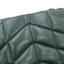 Load image into Gallery viewer, SAINT LAURENT PARIS Loulou Puffer Green620333 Leather
