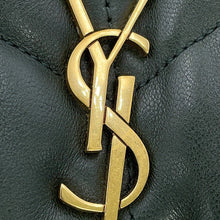 Load image into Gallery viewer, SAINT LAURENT PARIS Loulou Puffer Green620333 Leather
