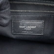 Load image into Gallery viewer, SAINT LAURENT PARIS Matelassé Loulou Bowling Bag Black574102 Leather Size Small
