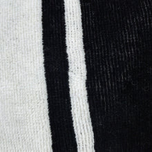 将图像加载到图库查看器中，SAINT LAURENT PARIS Rive Gauche Beach Towel Bag Black/White735067 Cotton
