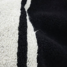 将图像加载到图库查看器中，SAINT LAURENT PARIS Rive Gauche Beach Towel Bag Black/White735067 Cotton
