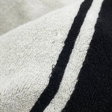 将图像加载到图库查看器中，SAINT LAURENT PARIS Rive Gauche Beach Towel Bag Black/White735067 Cotton
