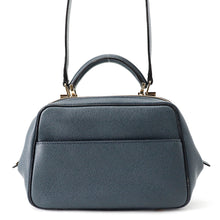 将图像加载到图库查看器中，Valextra Valextra Serie Esse 2WAY Bag CharcoalWBS0016028LOC99BU Calf Leather Size Mini

