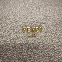 Load image into Gallery viewer, FENDI Boston 365 2-way Bag Greige8BL152 Leather Size Medium
