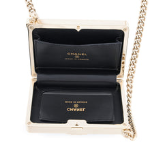 将图像加载到图库查看器中，CHANEL Boy Chanel Mini Matelasse Chain Shoulder Bag Black Lambskin
