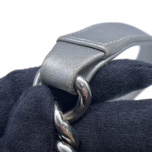 将图像加载到图库查看器中，CHANEL Boy Chanel ChainShoulder Bag Silver/TurquoiseA67085 Leather Enamel
