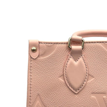 将图像加载到图库查看器中，LOUIS VUITTON Onthego Pink opalM47135 Monogram Empreinte Leather Size PM

