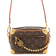 将图像加载到图库查看器中，LOUIS VUITTON Soft Trunk BrownM14729 Monogram Size Mini
