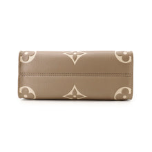 Load image into Gallery viewer, LOUIS VUITTON Onthego Tourterelle claimM45779 Bicolor Monogram Empreinte Leather Monogram Giant Size PM
