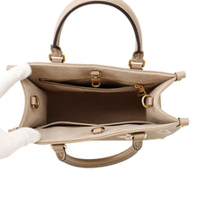 Load image into Gallery viewer, LOUIS VUITTON Onthego Tourterelle claimM45779 Bicolor Monogram Empreinte Leather Monogram Giant Size PM
