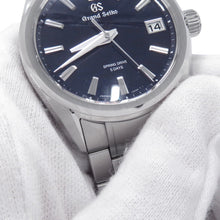 Load image into Gallery viewer, SEIKO Grand Seiko Evolution 9 Collection Spring Drive W40mm Stainless Steel Blue DialSLGA021
